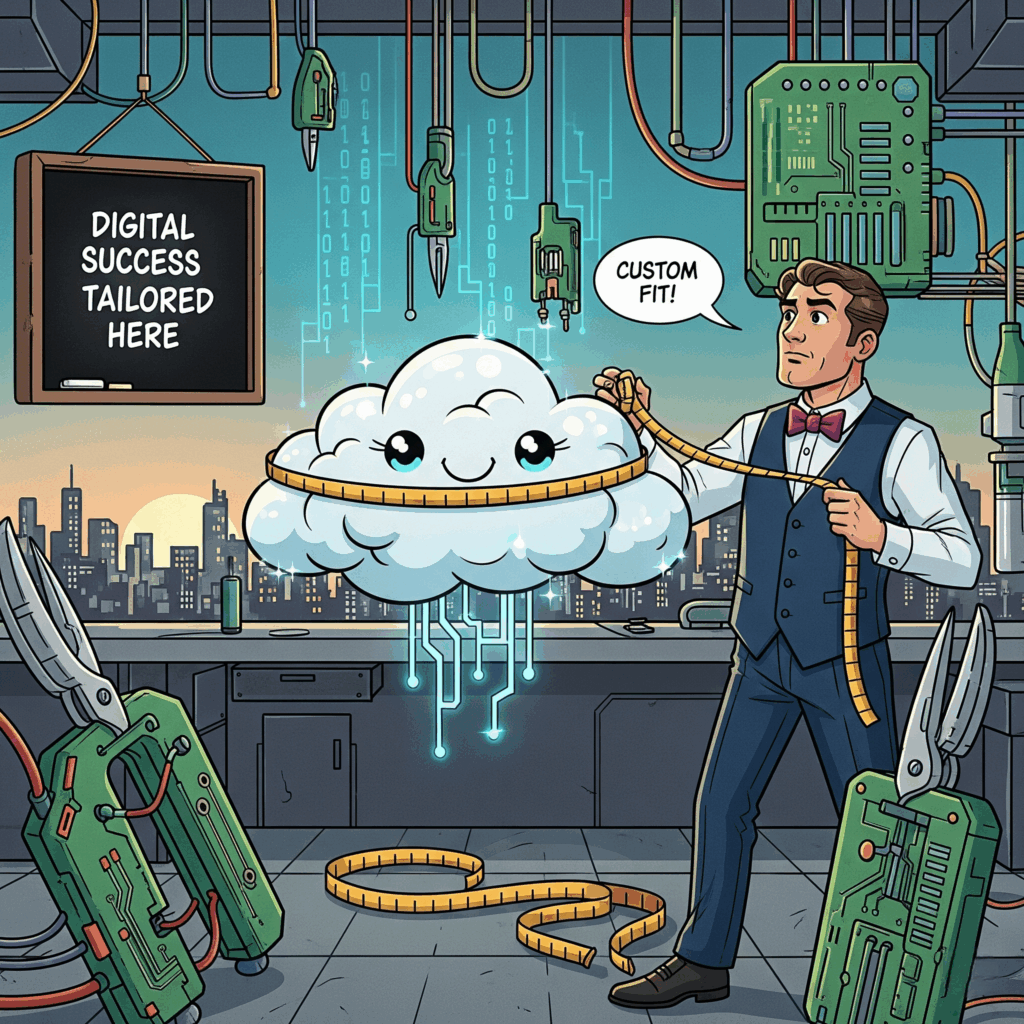 Maßgeschneiderter weg